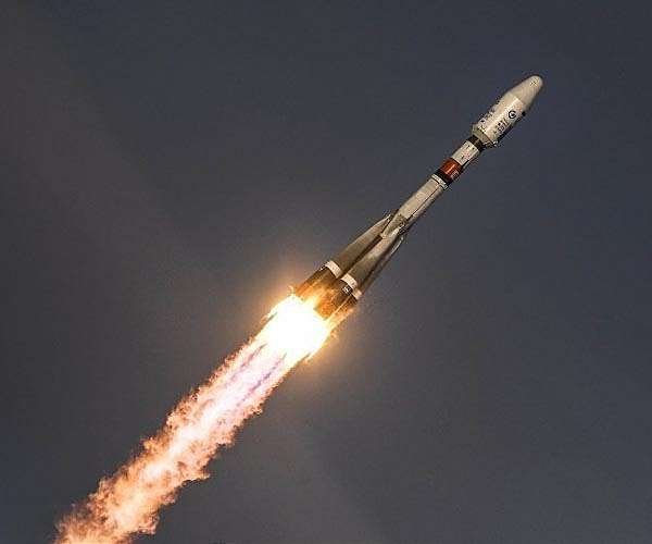 File image of the Soyuz 2.1b carrier rocket shortly after launch.