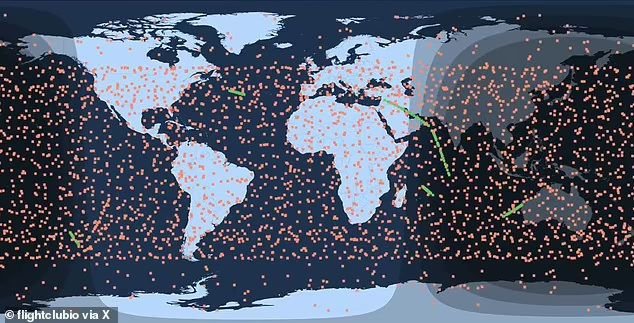 Over 5,000 Starlink satellites have been deployed by CEO of SpaceX and billionaire Elon Musk - only 4,000 less than the amount of visible stars in the sky